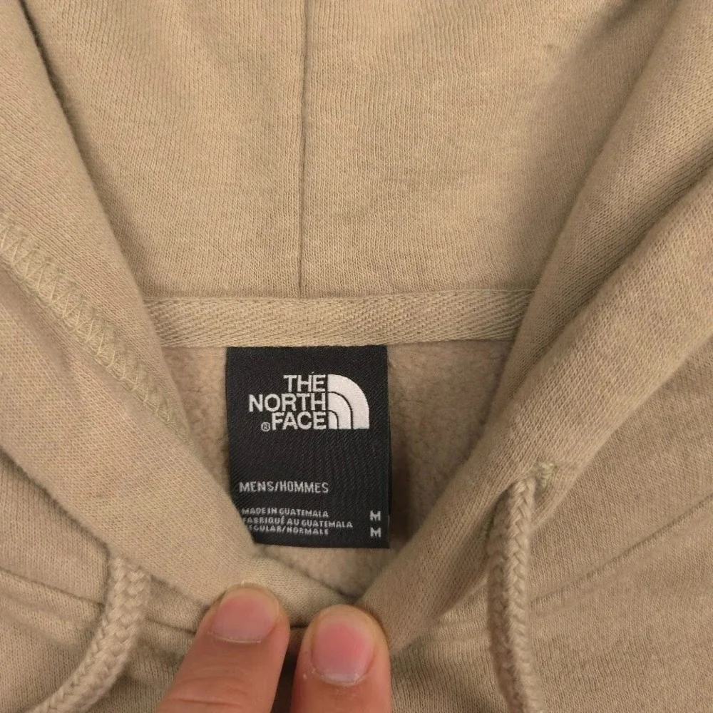 The North Face Mens Medium Beige Camo Logo Pullover Hoodie Sweatshirt F21